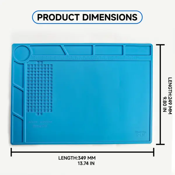 Heat-Resistant Soldering Work Mat for Electronics - Image 5