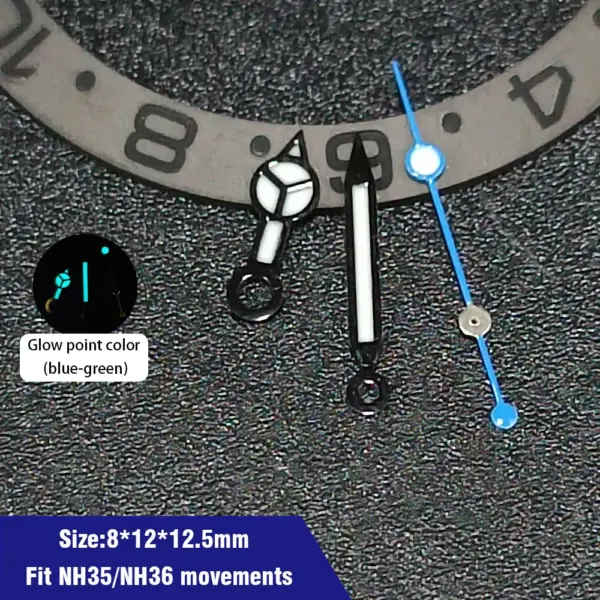 Green Luminous Watch Hands for NH35 NH36 Movement - Image 27