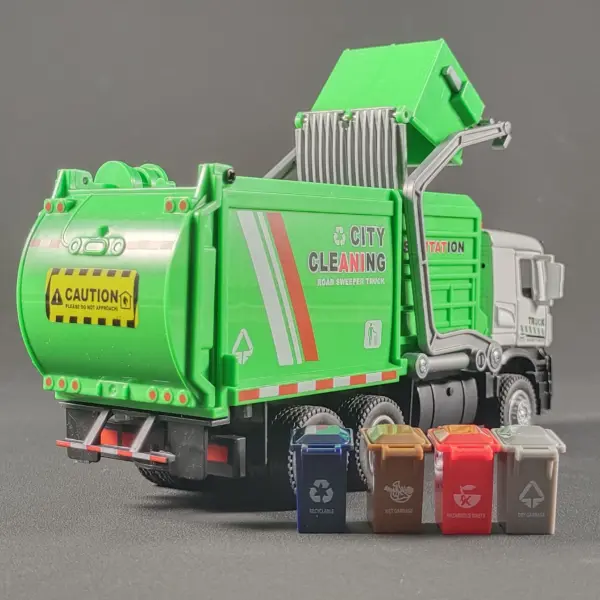 1:35 Maisto Urban Sanitation Truck Model - Image 2