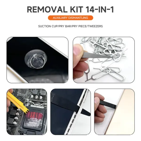 14 in 1 Phone & Tablet Repair Toolkit - Image 6