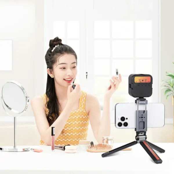 PULUZ Aluminum Phone Clamp with Cold Shoe Mount - Image 6