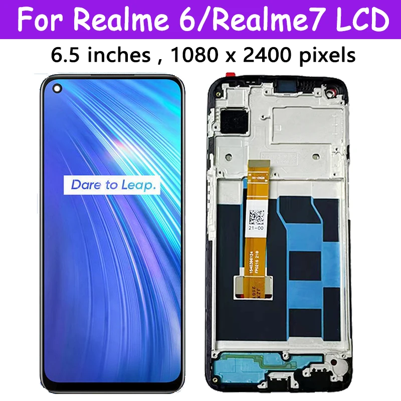 6.5-inch Realme 7 LCD Replacement Screen for Oppo 4 6.5-inch Realme 7 LCD Replacement Screen for Oppo - Image 4