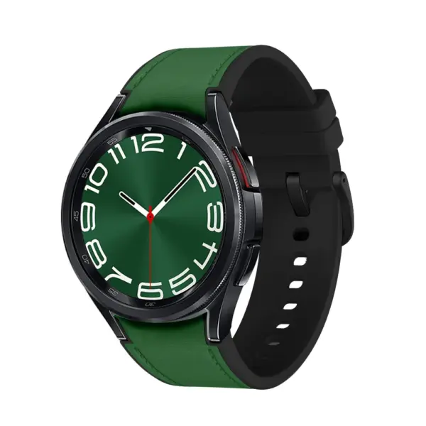 Leather and Silicone Band for Samsung Galaxy Watch 4/5/6/7 Series - Image 10
