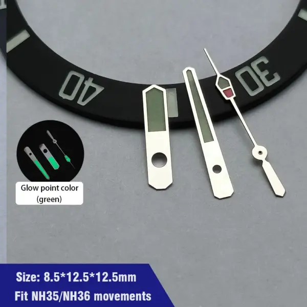 Green Luminous Watch Hands for NH35 NH36 Movement - Image 66
