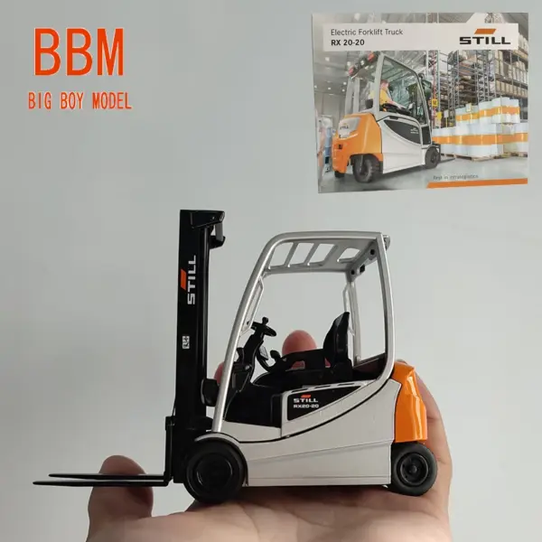Diecast 1/25 STILL RX20-20 Forklift Model Toy for Collectors - Image 7