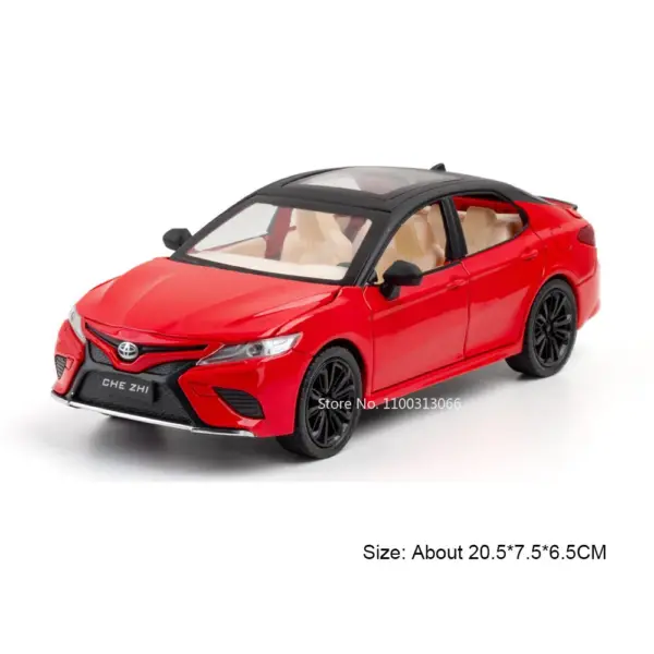 1:24 Camry RAV4 Diecast Model Car with Lighting - Image 7