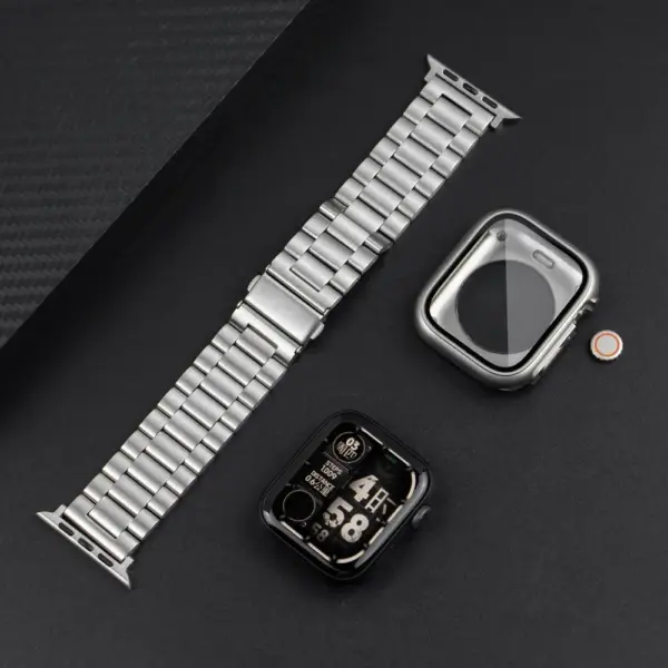 Ultra Glass Case and Band for Apple Watch 44mm - Image 4