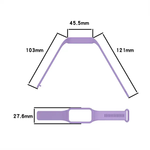 Sport Strap+Film for Xiaomi Smart Band 9 and Redmi Band 3 - Image 5