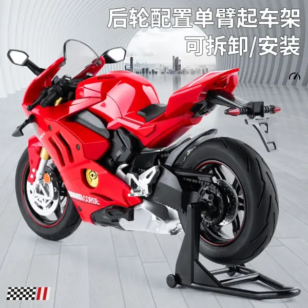 1:10 Ducati V4S S1000RR Alloy Die Cast Motorcycle Model - Image 2