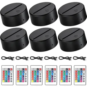 Multi-Color LED Lamp Base for Atmosphere Settings 33 Sab82644c4faa4584a45589ab85770745j 5