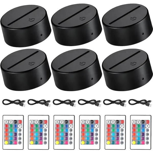 16-Color 3D LED Lamp Base for Atmosphere - Image 16