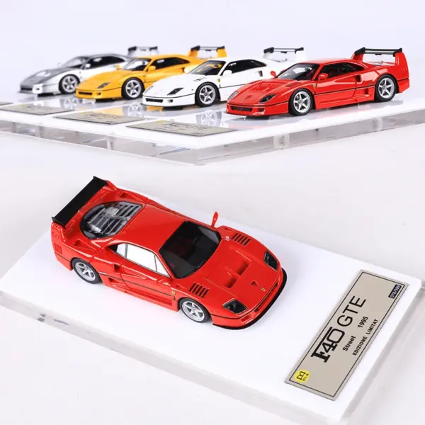 DMH F40 Resin Model Car 1:64 Limited Edition - Image 2