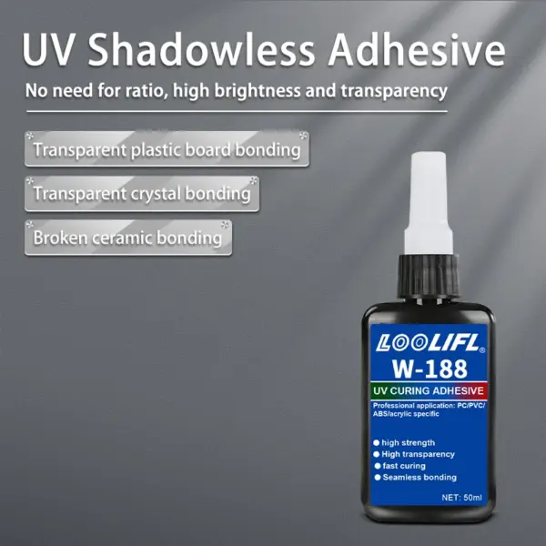 LOOLIFL W188 UV Resin Glue Kit 50ml - Image 6