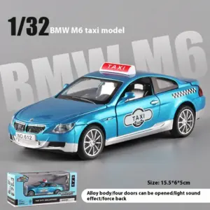 1:32 BMW M6 Taxi Diecast Metal Model 15 Sabd2e99afce34722880f684f3c63638eB