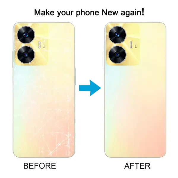 Realme C55 Battery Back Cover with Camera Lens Integrity - Image 3