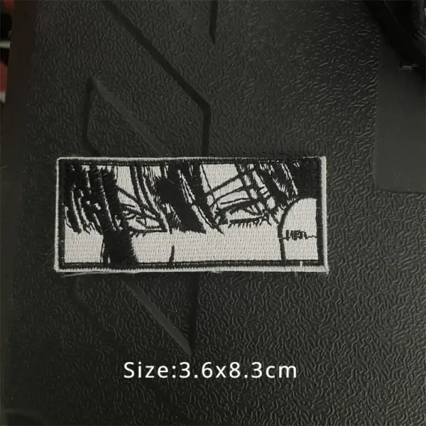 Anime Demon Slayer Hook and Loop Patches for Clothing - Image 11