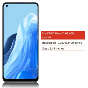 6.43 inches AMOLED Screen for OPPO Reno7 CPH2363 7 Sac117f1423ec44f3b1c71630dad34666J 1