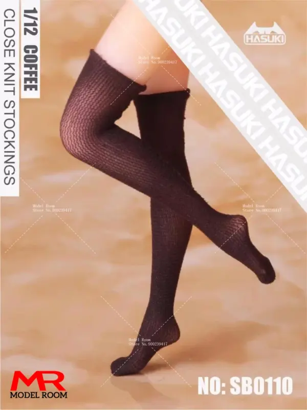 HASUKI SB01 SB03 SB04 1/12 Scale Seamless Mesh Socks - Image 3
