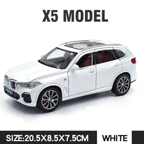 1:24 BMW X5 Alloy Model Car Collectible Toy - Image 14