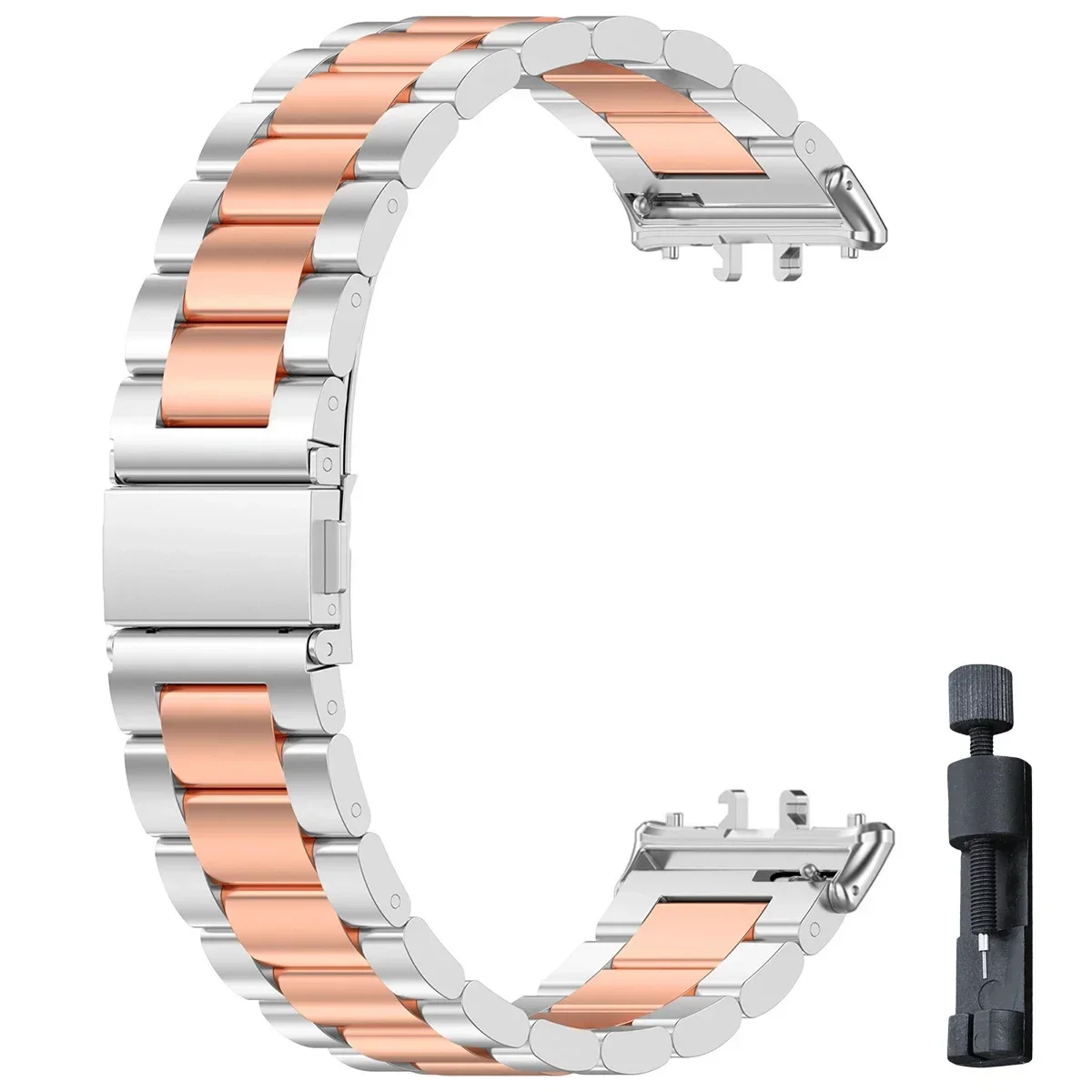 Stainless Steel Band for Samsung Galaxy Fit 3 21 Stainless Steel Band for Samsung Galaxy Fit 3 - Image 21