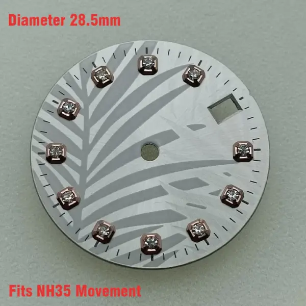 28.5mm Luminous Watch Dial for NH35/NH36/8215/2836 - Image 10