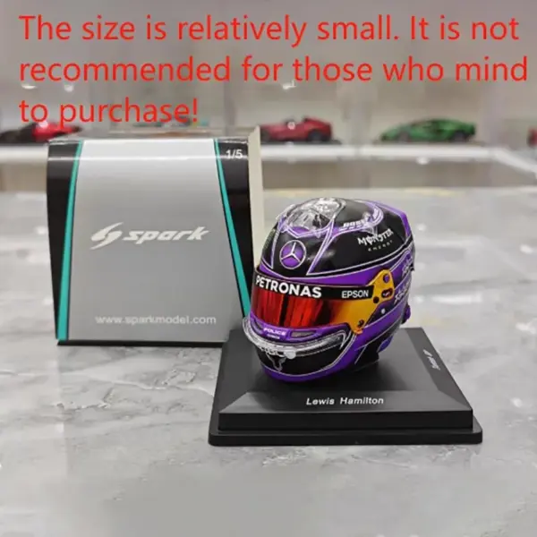 Spark 1/5 Resin Racing Helmet Collectible Model - Image 7