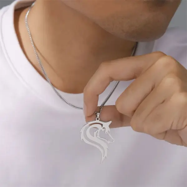 Wolf Charm Pendants for Men and Women Jewelry - Image 4