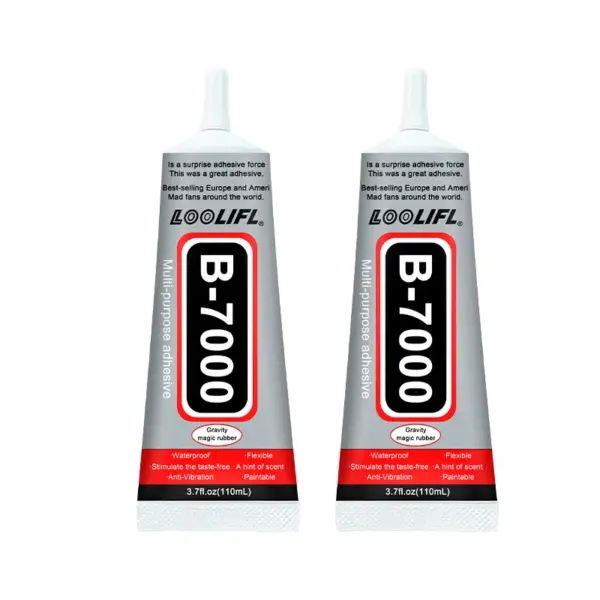 LOOLIFL B-7000 Clear Glue 110ml High Viscosity - Image 7