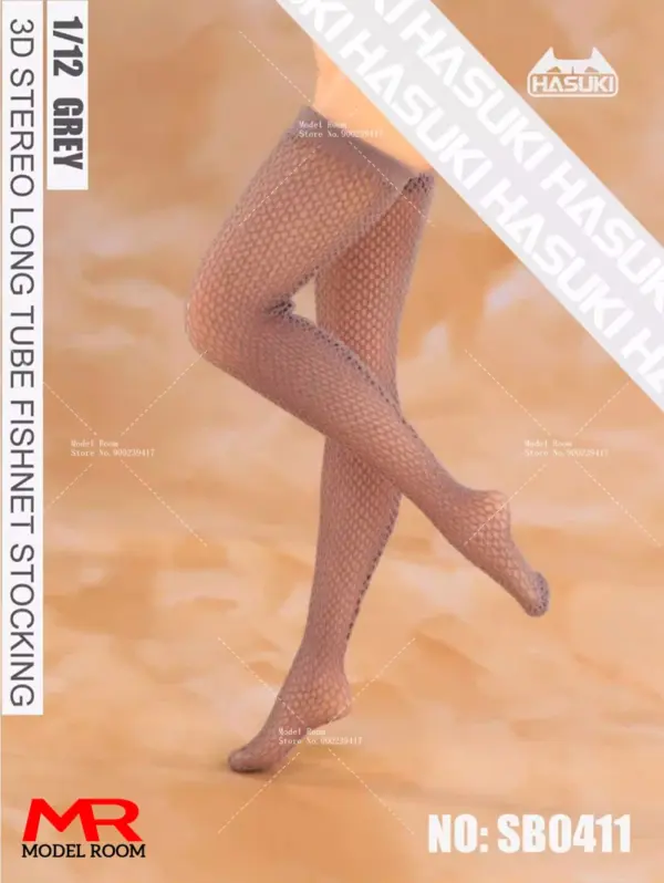 HASUKI SB01 SB03 SB04 1/12 Scale Seamless Mesh Socks - Image 7