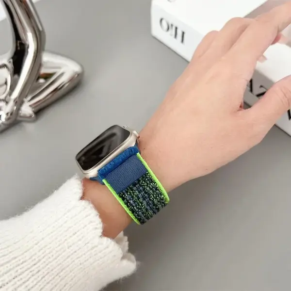 Nylon Loop Strap for Apple Watch Ultra 2 49mm - Image 6