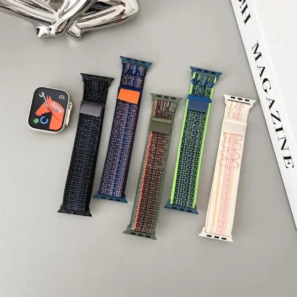 Nylon Loop Strap for Apple Watch Ultra 2 49mm - Image 4