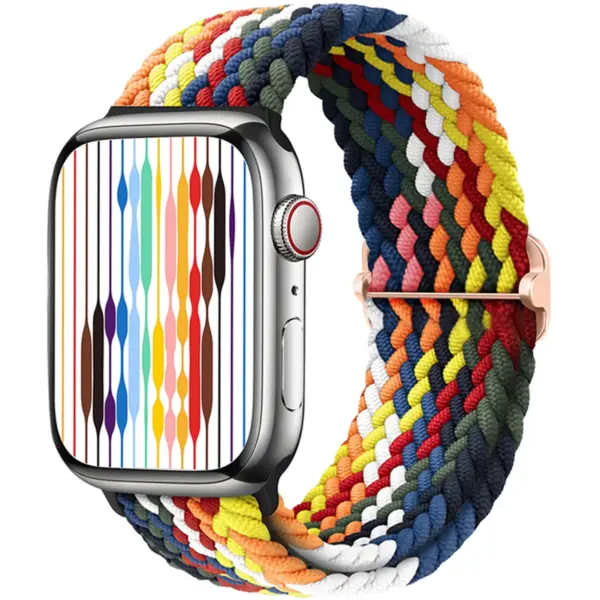 Braided Nylon Solo Loop for Apple Watch Series 1-6 - Image 27