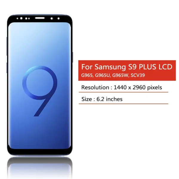 Samsung S9 Plus LCD Display and Frame for G965F - Image 2