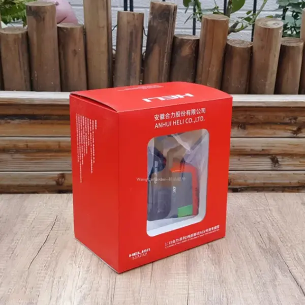 1:15 Scale HELI AGV Forklift Alloy Model for Display - Image 5