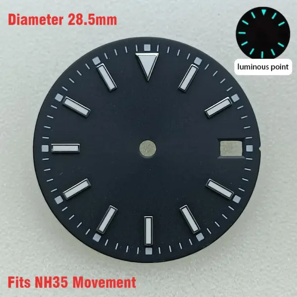 28.5mm Luminous Watch Dial for NH35/NH36/8215/2836 - Image 23