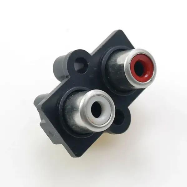 2/4 Hole RCA Female Stereo Socket Connector for Audio Video - Image 2
