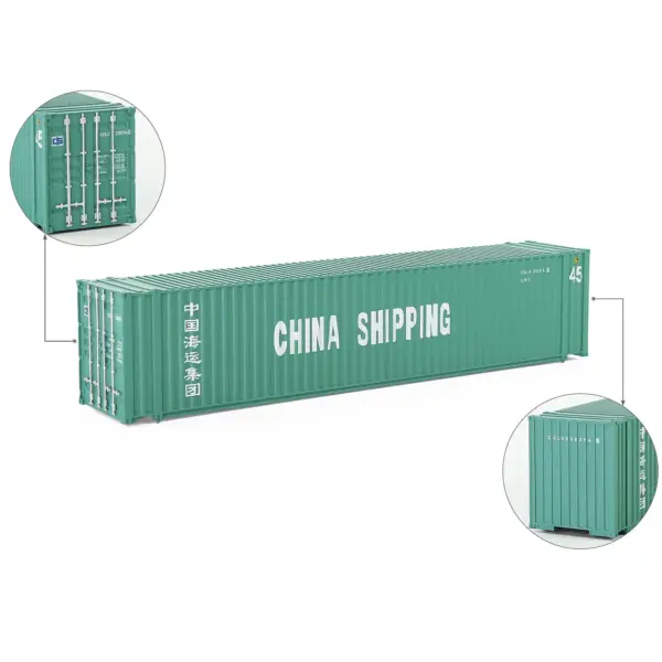 HO Scale 45ft Model Shipping Container C8745 - Image 14
