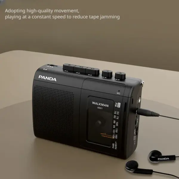 Portable AM/FM Cassette Player Model PA6501 - Image 4