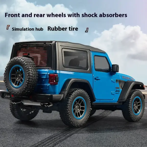 1:18 Jeep Wrangler Rubicon Diecast Model - Image 6