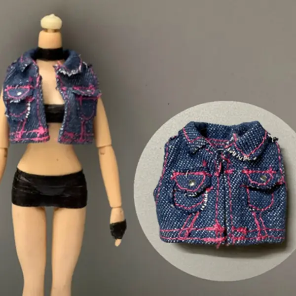 Doll Clothes Fur Top Coat for 11.5-inch Dolls - Image 19
