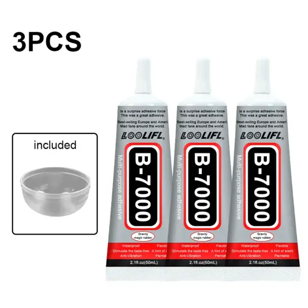 LOOLIFL B-7000 50ml Multipurpose Craft Glue - Image 9