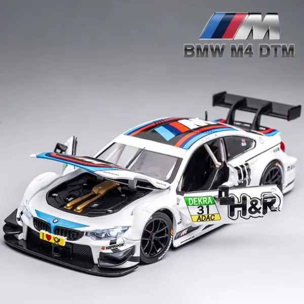 BMW M4 GT3 1:24 Alloy Diecast Car - Image 18