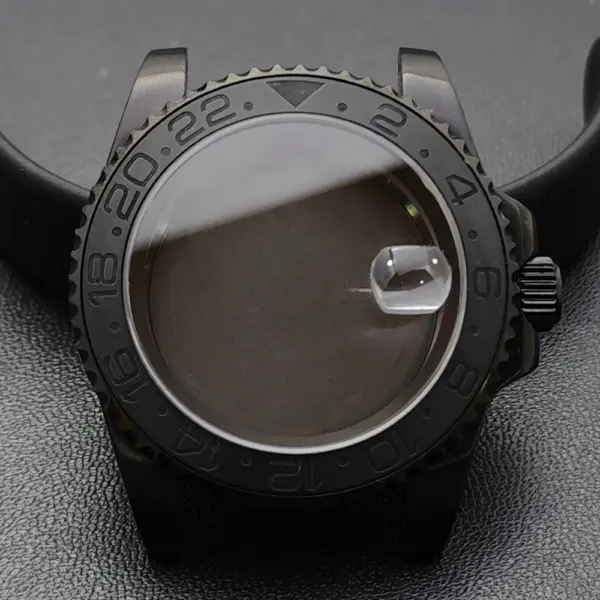GMT 40.5MM Bidirectional Sapphire Watch Case for NH34 NH35 - Image 12