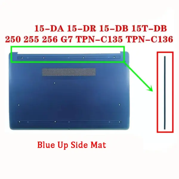 Laptop Bottom Case Rubber Feet for HP 15-DA/DR/DB 250/255/256 G7 - Image 13