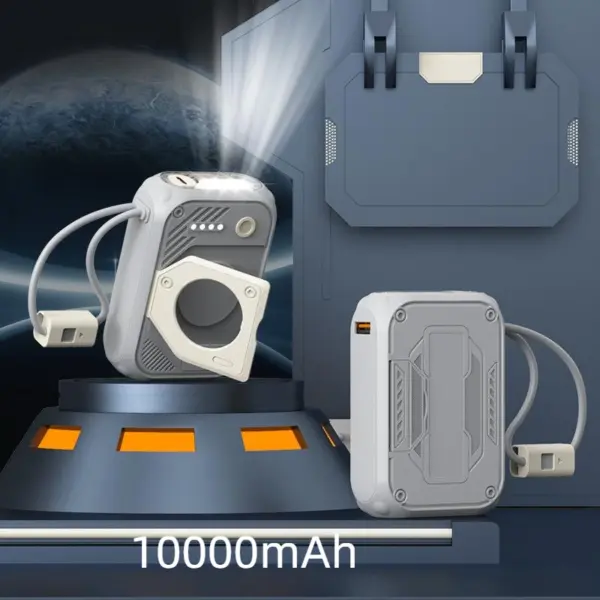 Large Capacity Mini Power Bank 30000mAh with Cables - Image 13