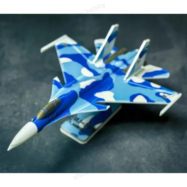 Su-33 Navy Blue Scale Model Kit for Adults - Image 4