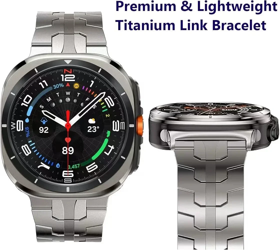 Samsung Galaxy Watch Ultra 47mm Stainless Steel Band 5 Samsung Galaxy Watch Ultra 47mm Stainless Steel Band - Image 5