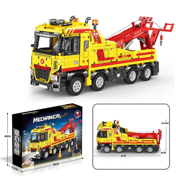 Remote Control Power Engineering Vehicle Building Set - Image 9