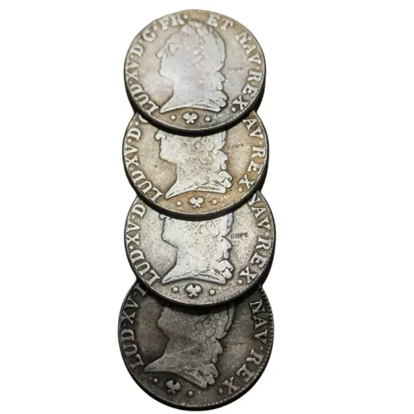 Louis XV Silver Replica 1 Ecu Coin 1770-1774 - Image 4
