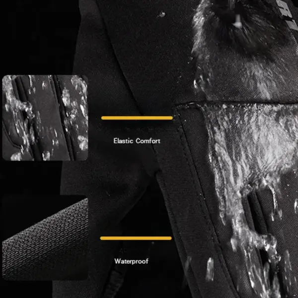 Winter Waterproof Men's Gloves for Cycling and More - Image 4
